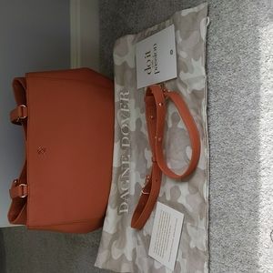 Dagne Dover Allyn Tote Small in Sienna